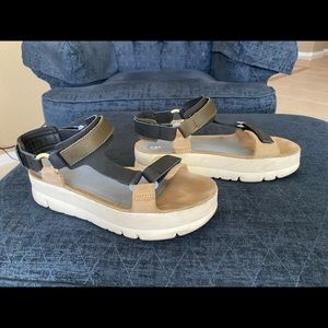 Camper Footwear sandals with adjustable straps